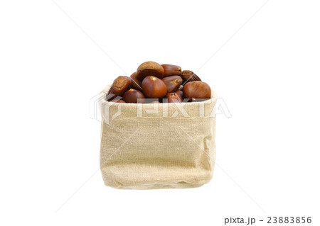 chestnuts in small sack chestnuts in small sack 23883856