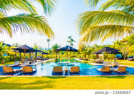 Outdoor swimming pool 23888667