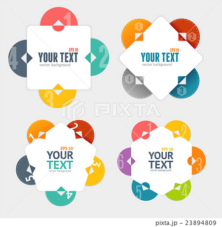 Colorful Menu Layout Set for Your Business. Vector 23894809