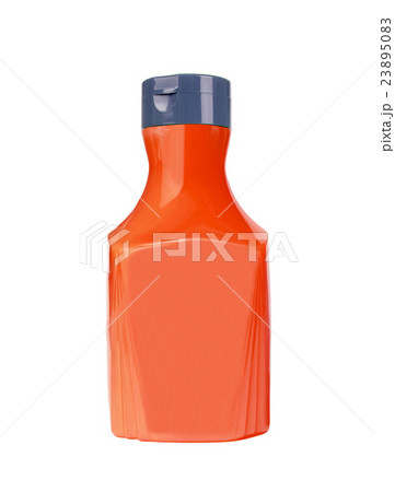 Bottle of Ketchup isolated on white 23895083