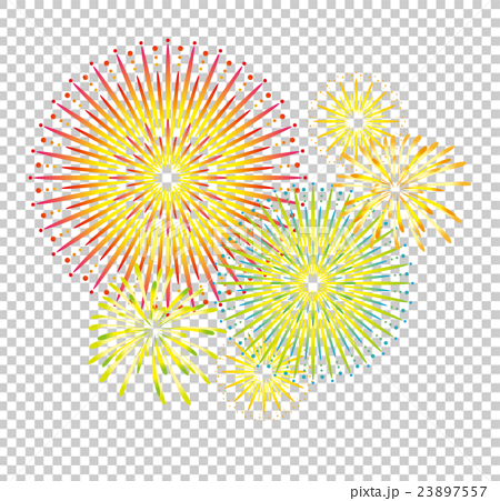 No Fireworks Background Stock Illustration