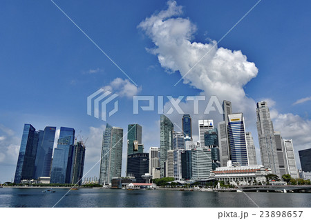 シンガポール、マリナベイ高層ビル群2016 シンガポール、マリナベイ高層ビル群2016 23898657