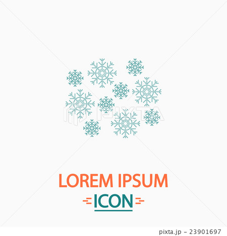 snowflakes computer symbol 23901697