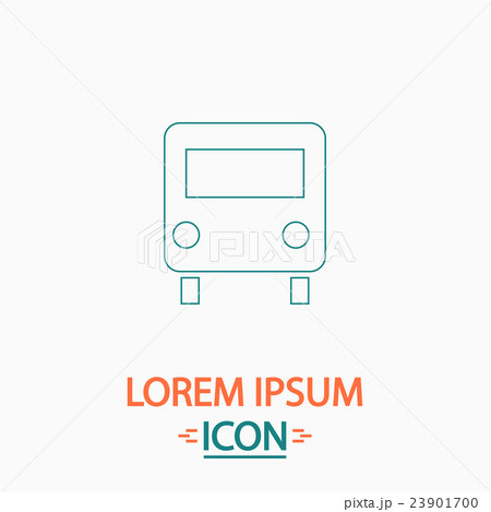 Bus computer symbol Bus computer symbol 23901700