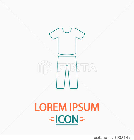 sport suit computer symbol 23902147