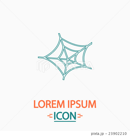 Spiderweb computer symbol Spiderweb computer symbol 23902210