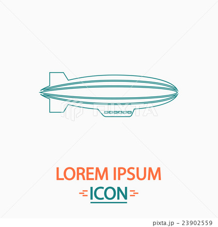 blimp computer symbol 23902559