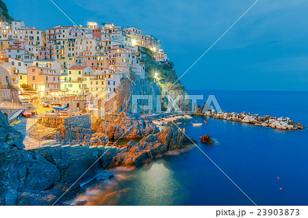 Manarola. Village on the rock. Manarola. Village on the rock. 23903873