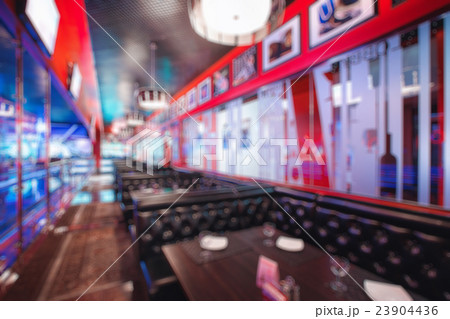 Blur coffee shop or cafe restaurant with abstract 23904436