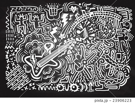 Music Background ,Collage with musical instruments Music Background ,Collage with musical instruments 23906223