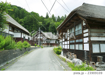 前沢曲家集落　南会津町 23909109