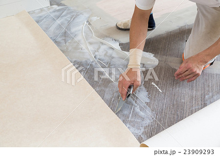 新築住居の内装工事 内装床職人 新築住居の内装工事 内装床職人 23909293