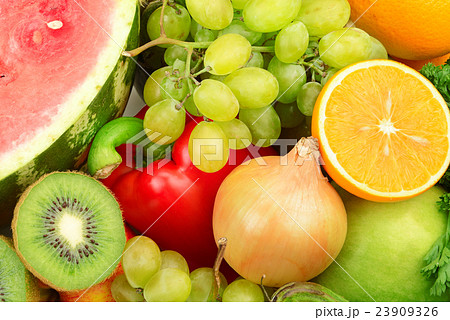 Fresh fruits and vegetables 23909326