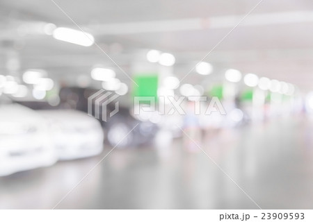 Abstract blur car parking lot for background 23909593