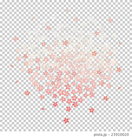 素材 グラデーション 桜 テクスチャ のイラスト素材