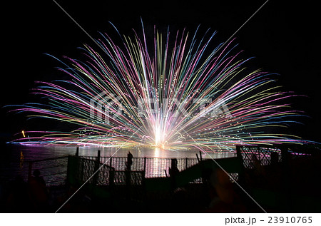 海上地割花火：蒲郡まつり 23910765