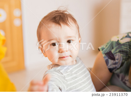 Beautiful smiling cute baby 23911370