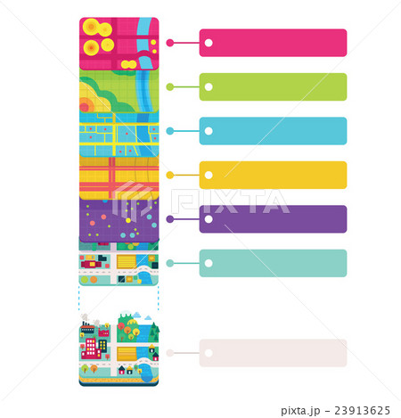 GIS Concept Data Layers for Infographic 23913625