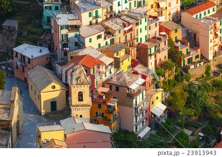 Panorama of Manarola, Cinque Terre, Liguria, Italy Panorama of Manarola, Cinque Terre, Liguria, Italy 23913943