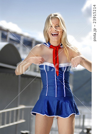 beautiful blonde girl in uniform beautiful blonde girl in uniform 23915214