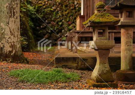 紅葉の神社 紅葉の神社 23916457