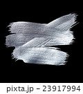 Iron Silver illustration. Shining brush stroke 23917994