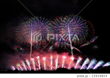 神明の花火大会 スターマイン 神明の花火大会 スターマイン 23919854