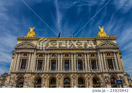The front view of Paris Opera The front view of Paris Opera 23920642