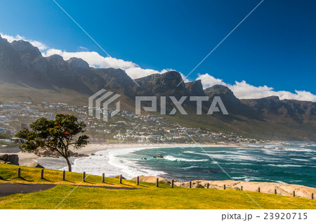 Camps bay beach in Cape Town South Africa Camps bay beach in Cape Town South Africa 23920715