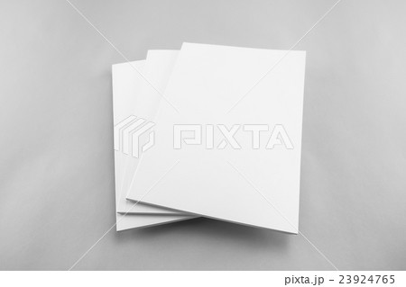 Blank catalog, magazine, book template with soft shadows. Ready for your design. 23924765