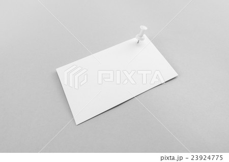 Blank business card, postcard with soft shadows. Blank business card, postcard with soft shadows. 23924775