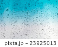 Water drops background. Water drops on glass window over blue sky 23925013