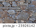 Wall from large stone textured basalt.  23926142