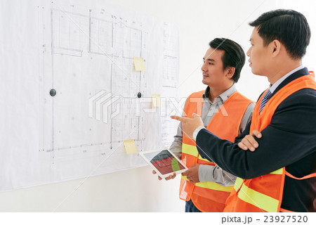 Working on housing project Working on housing project 23927520