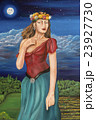 Pre Raphaelite Style Woman 23927730
