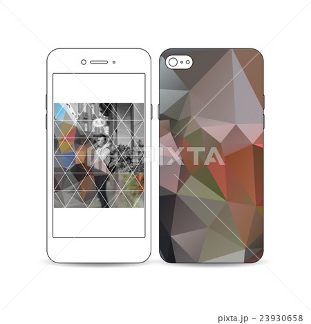 Mobile smartphone with an example of the screen 23930658