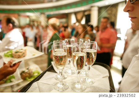 The waiters in the restaurant The waiters in the restaurant 23932502