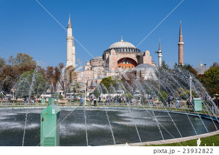 Blue mosque church transformed to mosque 23932822