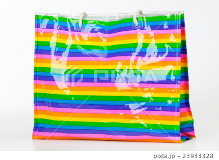 Colorful plastic bag. 23933328