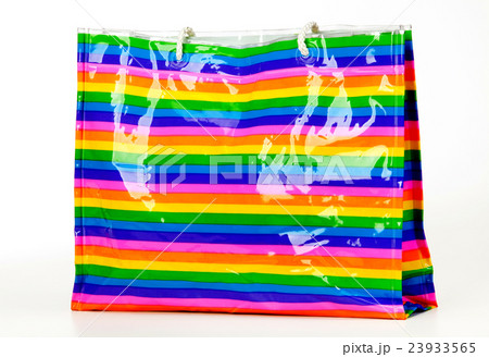 Colorful plastic bag. 23933565