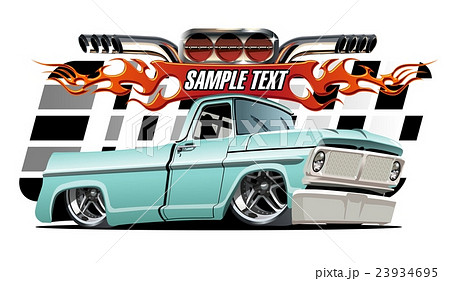 Vector Cartoon Lowrider 23934695