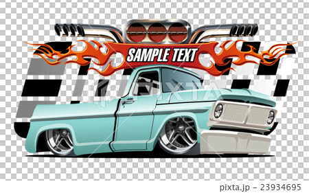 Vector Cartoon Lowrider 23934695
