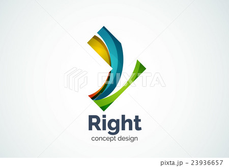 Abstract business company arrow logo template Abstract business company arrow logo template 23936657
