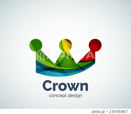 Crown logo template 23936867