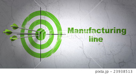 Manufacuring concept: target and Manufacturing Manufacuring concept: target and Manufacturing 23938513