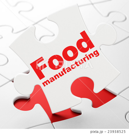 Industry concept: Food Manufacturing on puzzle 23938525