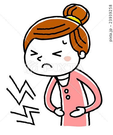 若い女性：腹痛 23939258