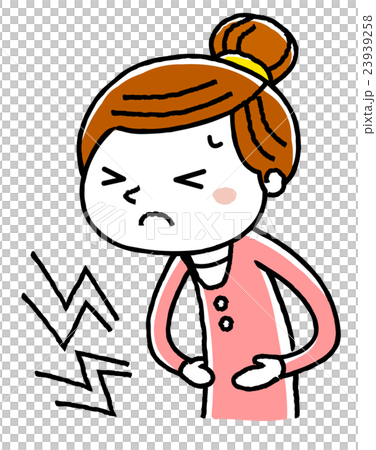 若い女性：腹痛 23939258