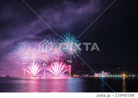 岡山県瀬戸内市牛窓町の花火大会 23940586