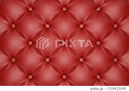 3D render of the red quilted leather pattern 23942048
